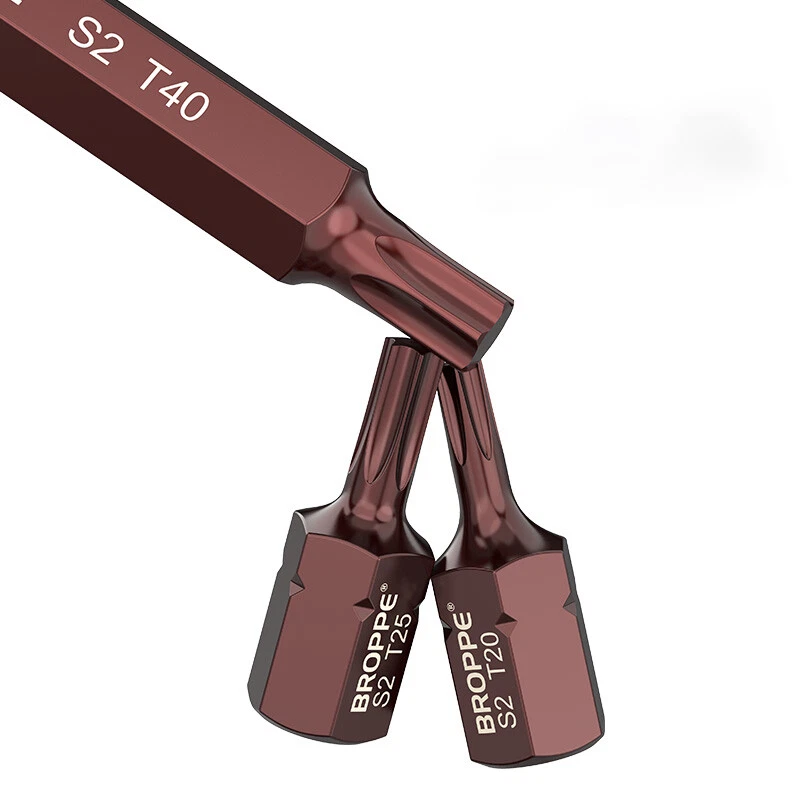 TORX Schlagschrauber Bit T20 T25 T30 T40 T45 T50 T55 Einsatz Bit 30mm/75mm - Bild 4 von 4