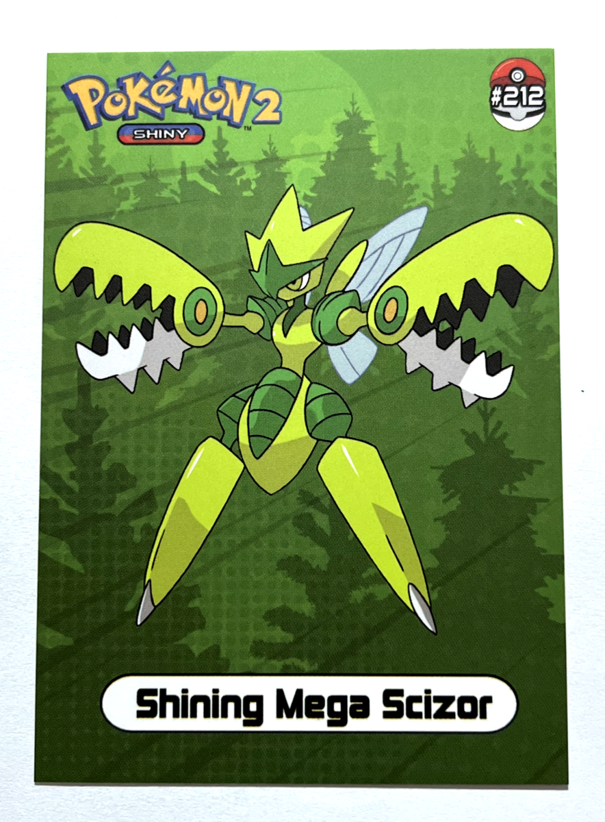2024 SHINY POKEMON Card Johto #107 MEGA SCIZOR Peru Edition 2024 SHINY POKEMON Card Johto #107 MEGA SCIZOR Peru Edition