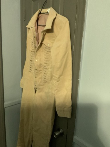 JLO Jennifer Lopez Corduroy Jumpsuit Women Size XL - 第 16/18 張圖片