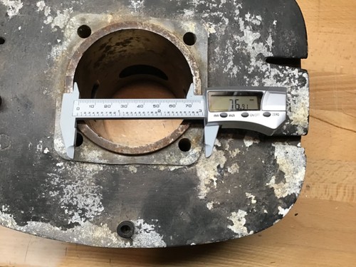 1976 OSSA SUPER PIONEER 350 OEM CYLINDER Jug mountaineer nice with nice fins - Picture 12 of 12