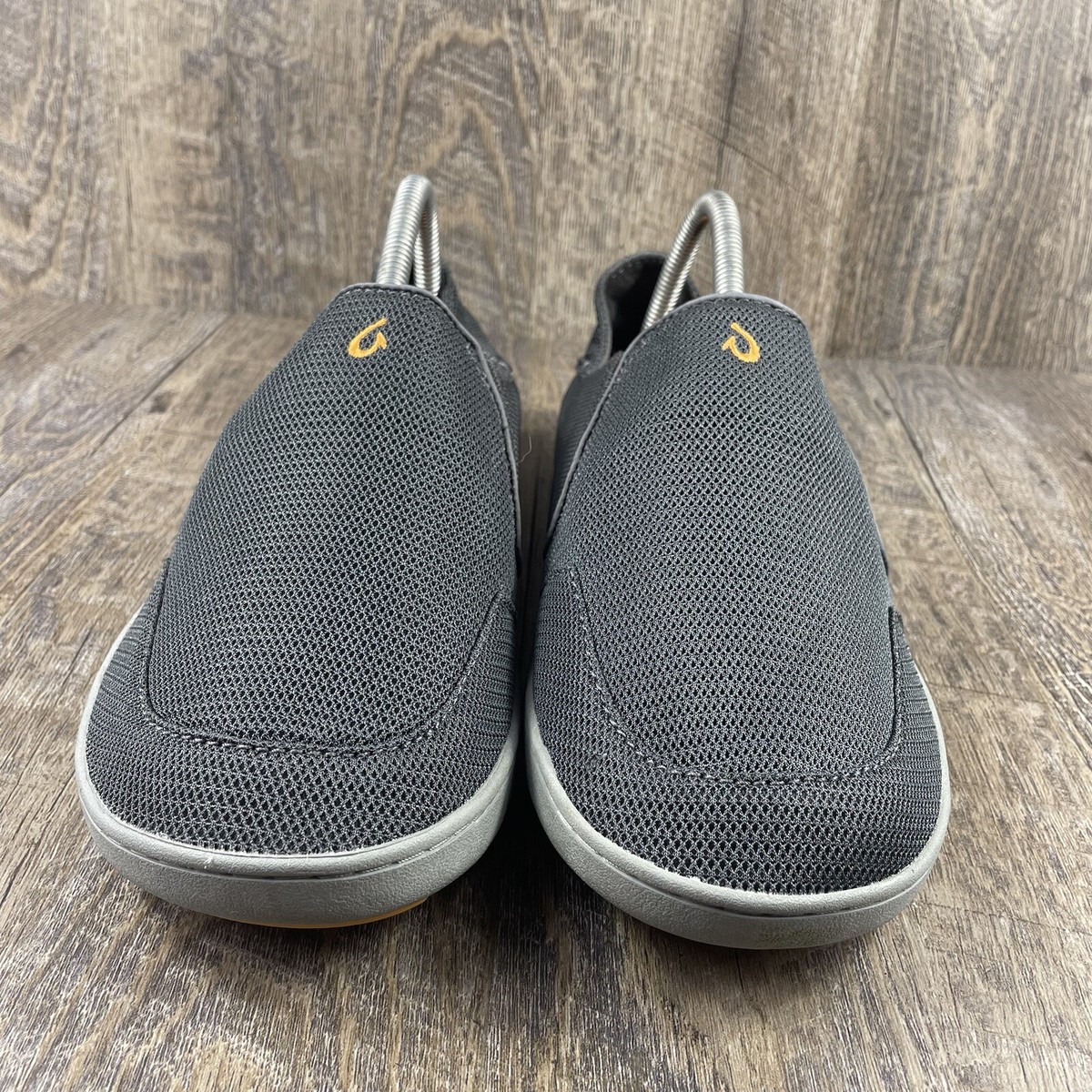 Olukai Nohea mesh men’s sneakers. Gray with orange trim size 8.5 OluKai Nohea Mesh Men main image 3