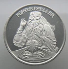 1 oz Silver Round .999 Fine - Mexico Plata Pura - FORTUNE TELLER