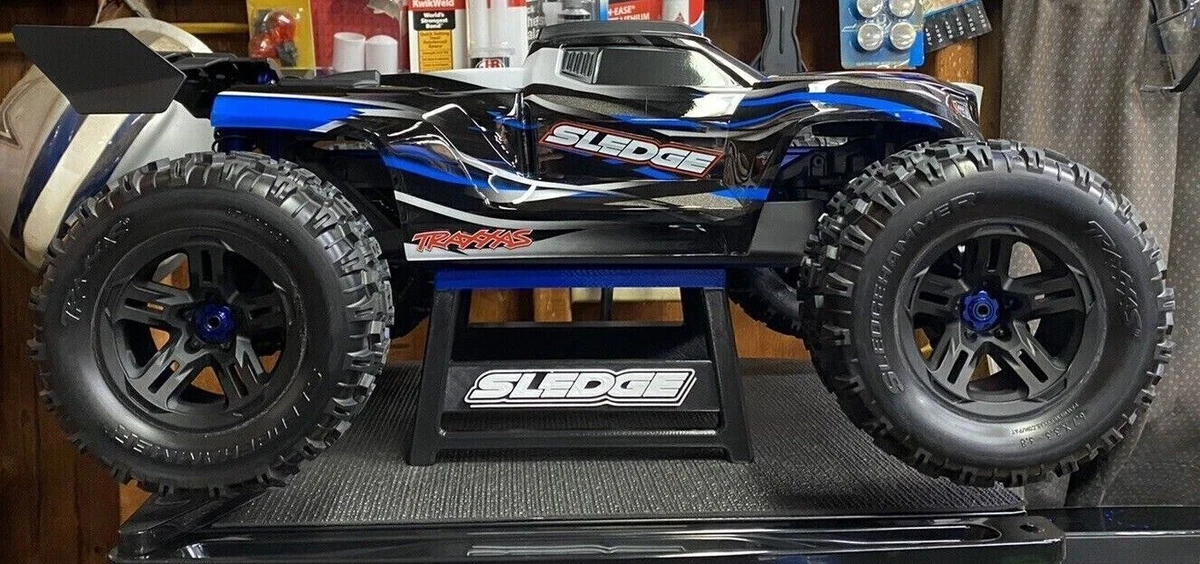 Custom Made RC stand for Traxxas SLEDGE Custom Colors made in