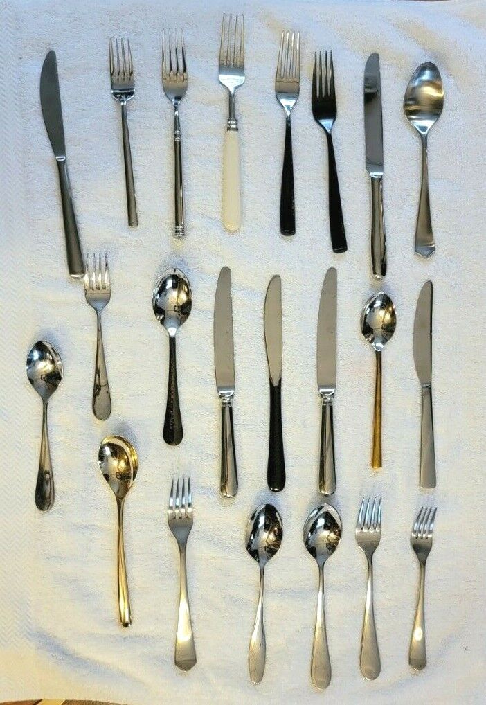 31 Piece MIXED LOT of FLATWARE Mostly From Williams Sonoma MIXED