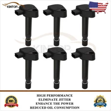 6 Ignition Coil Pack For 1999-2010 Honda Accord Odyssey 3.0L 3.2L 3.5L V6 UF242