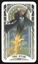 2023 Marvel Tarot Card By Lily McDonnell: Photon/Monica Rambeau XVII The Star