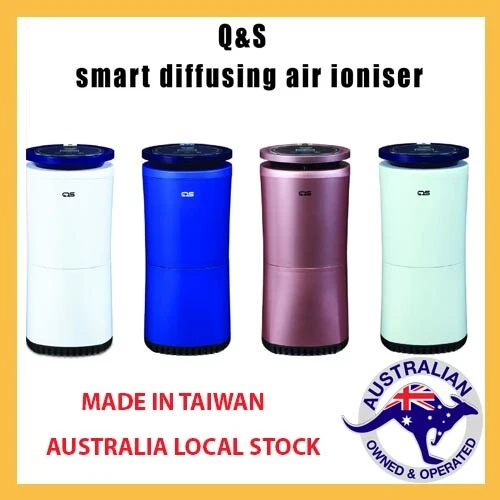 QS Smart Diffusing Air ioniser purifier HEPA Smoke Dust formaldehyde virus PM2.5 - Picture 1 of 10