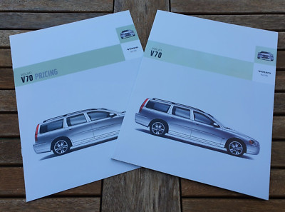 Volvo V70 Auto Verkaufsprospekt 2004. S, Sport, SE, T5, D5, AWD