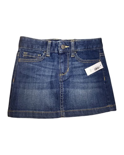 Old Navy Blended Size 5 Small Blue Girl’s Mini Skirt Denim With Pockets