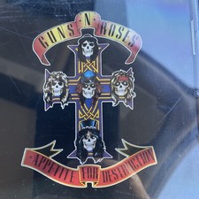 Guns N Roses CD Appetite For Destruction 1987 Geffen Records Clean Disc  Insert