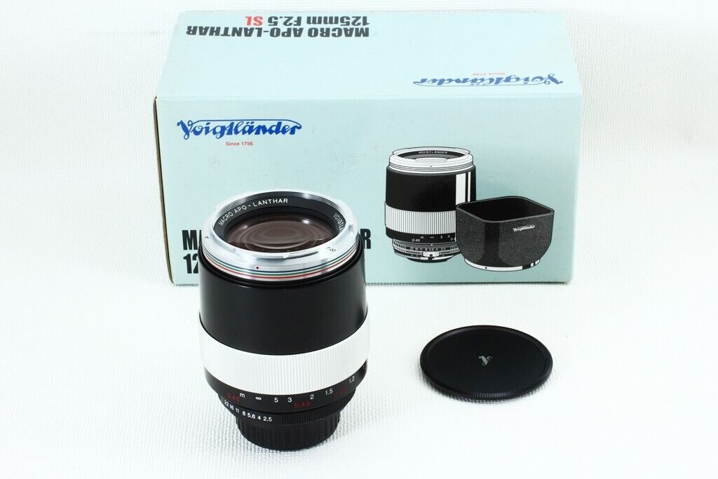 Voigtlander Macro Apo-Lanthar 125mm F/2.5SL M42 Lens Voigtlander Macro Apo-Lanthar 125mm F/2.5SL M42 Lens