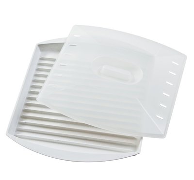 Progressive Prep Solutions PS-66LID Microwave Bacon Grill with Cover