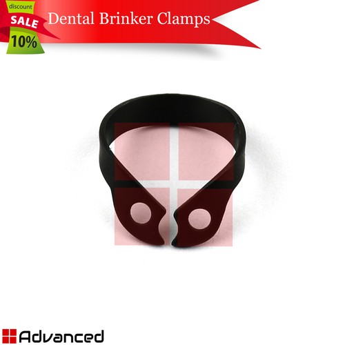 6Pcs Dental Rubber Dam Brinker Clamps Tissue Retractors Molar Bicuspids Premolar - Picture 8 of 8