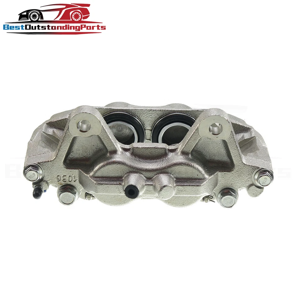 Par de pinças de freio dianteiro para 2003-2009 Toyota 4Runner Lexus GX470 03-09 - Imagem 4 de 4