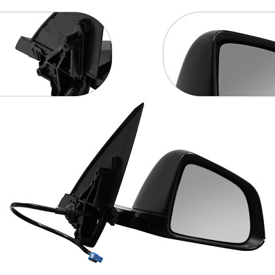 Black Right Side Mirror With Anti-Glare For 1594112-00-C Tesla Model Y 2020-2023