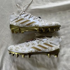 送料無料 新品  アメフトFREAK 22 27.5 adidas Freak 22 White Gold Metallic for Sale | Authenticity