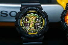 Casio G-Shock Orange Gradation Bi-Color Men's Watch GA-100BY-1A