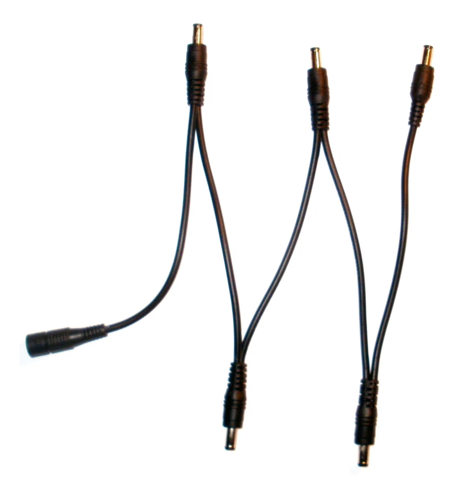 EPPS 3 4 5 WAY GUITAR EFFECTS PEDAL 9V DAISY CHAIN POWER SUPPLY CABLE SPLITTER LEAD