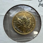 1986 Canadian Gold Maple Leaf 1/10 oz — photo from another recent sale