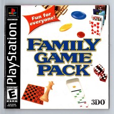 Family Game Pack Sony PlayStation 1 PS1 3DO - MANUAL ONLY - No Game