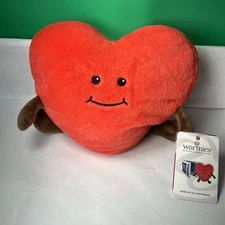 Warmies Valentine's Day Heart Lavender Scented Soothing Warmth Microwave Plush