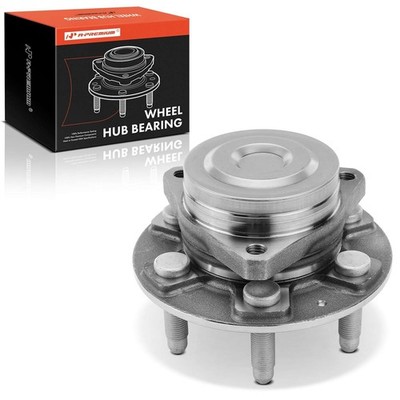 A-Premium Rear Wheel Bearing and Hub Assembly with 6-Lug Compatible with Chev...