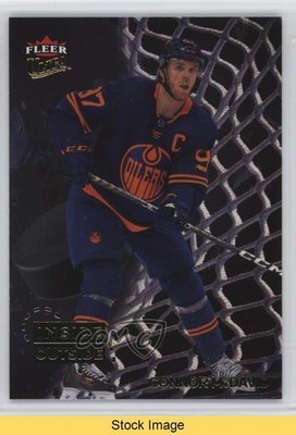 2022-23 Upper Deck Fleer Ultra Inside Outside Connor McDavid #IO-17 READ 6m1