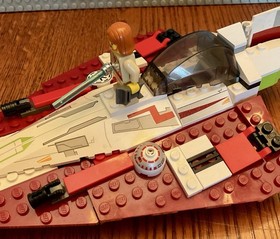 LEGO 7143 Star Wars Jedi Starfighter Obi-Wan Kenobi 100% Complete - Instructions