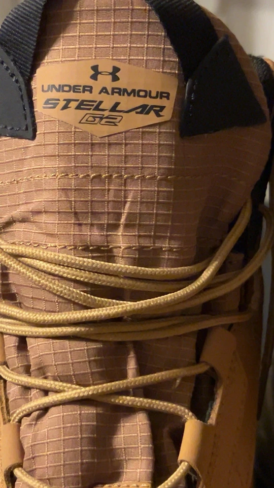 Under Armour Stellar G2 6” botas tácticas marrón/blanco talla 13 para hombre usadas en excelente estado Foto 2 de 4