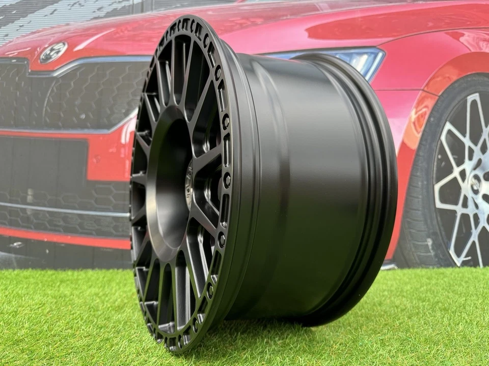 4x R17" 6x139,7 Offroad Sandstorm Style schwarz halb matt Felgen: passend für Ford - Bild 4 von 4