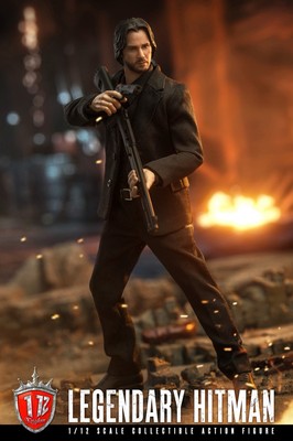 Kingdom 1/12 KD-9001 Legendary Hitman John Wick Keanu Mezco USA