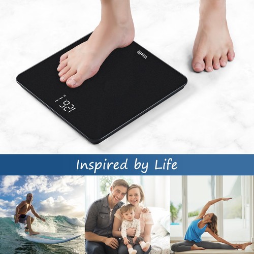 Digital Bathroom Scale for Body Weight, Weighing Professional Since 2001, Cle... - Picture 5 of 8