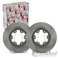 2X Ferodo 277Mm Bremsscheiben BelÜFtet Vorne Passend FüR Ford Maverick Nissan PA