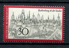 Germany - BRD : Rothenburg ob der Tauber stamp from 1969 - mint NH