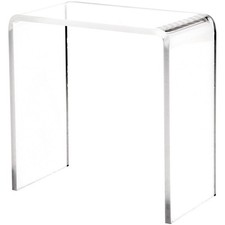 Plymor Clear Acrylic Vertical Rectangular Display Riser, 5" H x 5" W x 2.5" D