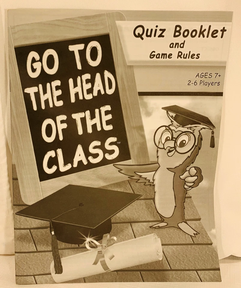 2003 Go To The Head Of The Class Game by Hasbro Complete in Great Cond FREE SHIP - Image 2 of 4