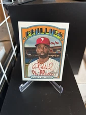 ANDREW MCCUTCHEN 2021 TOPPS HERITAGE REAL ONE RED INK  /72 ON CARD AUTO #ROA-AM