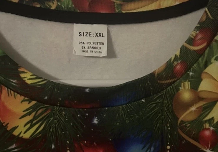 Gun Cat Riding Dinosaur Ugly Christmas Sweater .New