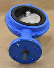 Max Seal Inc Valve 51-DI-SS-S6-E-N,4" Butterfly Valve, EPDM, 316SS,225 WOG