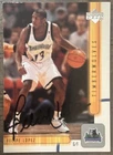 2001/02 UPPER DECK FELIPE LOPEZ MINNESOTA TIMBERWOLVES SIGNED NBA CARD #102