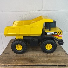 Tonka 952 Metal Mighty Dump Truck Yellow Die Cast Hasbro 2020 Model