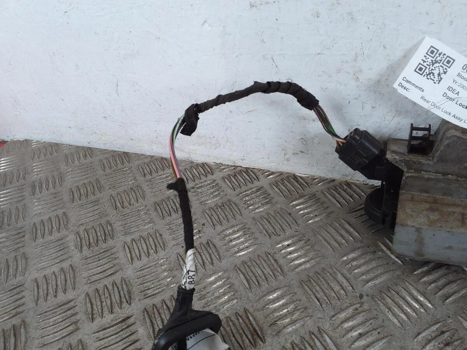 IDEA Door Solenoid FIAT Hatchback Rear Door Lock Assy Left 2004-2008 - Image 4 of 4