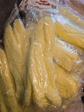 Vintage Super Tex Jumbo Loopy Chenille Yellow 3 Yards FloraCraft
