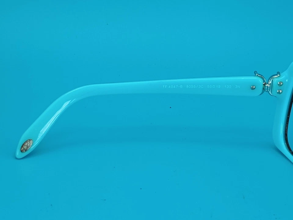 Gafas de sol Tiffany & Co TF 4047-B 8055/3C negras turquesa mariposa SOLO MARCOS Foto 3 de 4