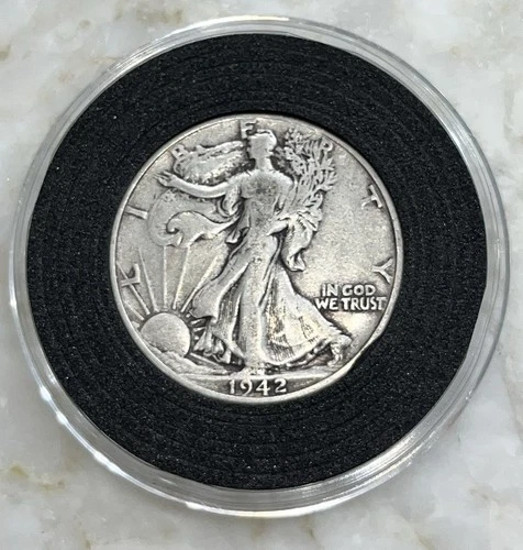 1942 50C Walking Liberty Half Dollar
