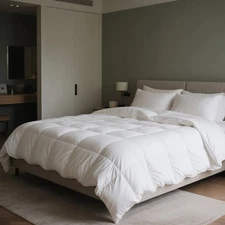 Premium Duck Feather Down Comforter Ultra Soft Twin/Queen/King Size Duvet Insert