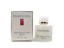Elizabeth Arden Daily Moisture Lotion SPF 15 1.7 oz (50 ML) New In Box