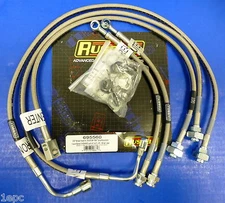 Russell 695560 SS Brake Hose Kit 2000-06  Yukon Suburban Tahoe 1500 6" Lift