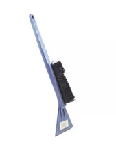 1824 Snowbrush 18.5" Blue Snow Brush Scraper 2in1 - Made In USA