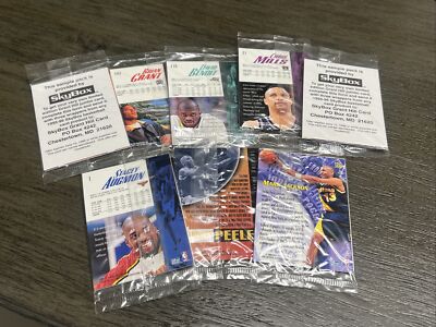 SKYBOX 95-96 Sample Pack PREPRODUCTION PROMO FACTORY SEALED - 8 Pack LOT! Retro